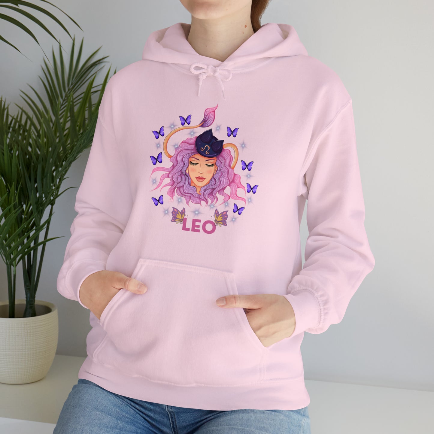 🦋 Leo 🦋 Zodiac Signs- Hoodies