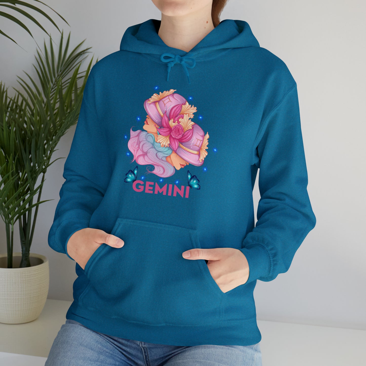 🦋 Gemini 🦋 Zodiac Signs- Hoodies