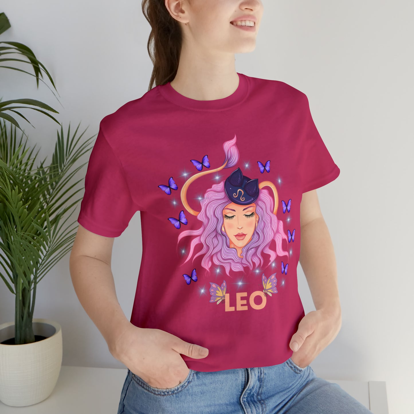 🦋 Leo 🦋 Zodiac Signs- Tees