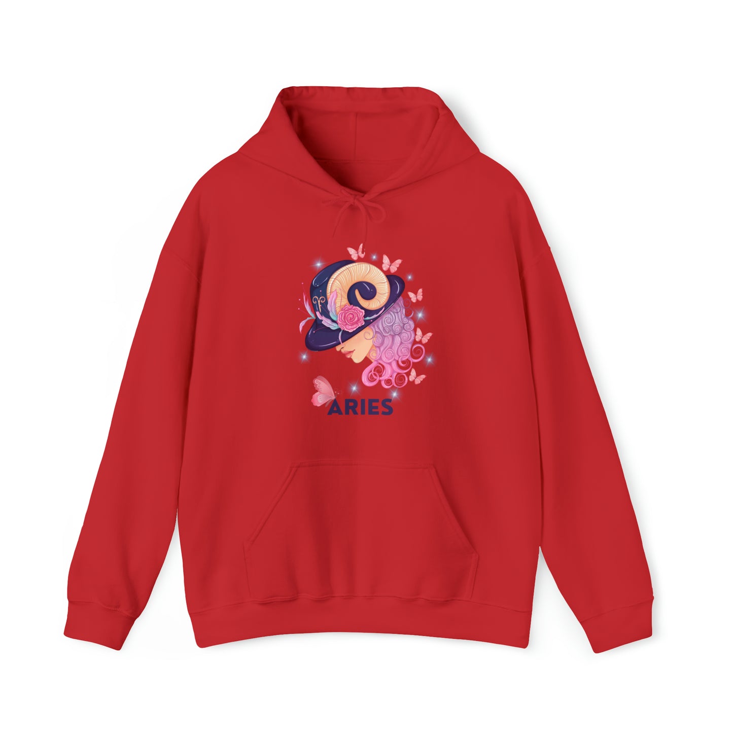 🦋 Aries 🦋 Zodiac Signs- Hoodies