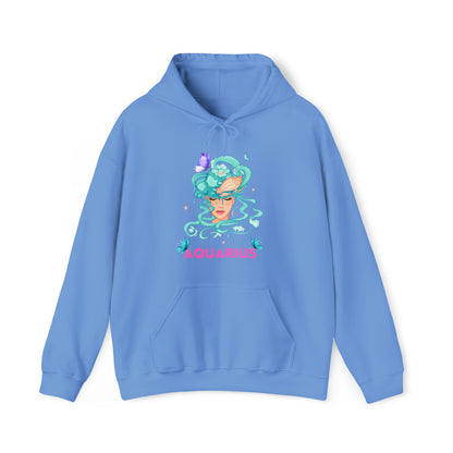 🦋 Aquarius 🦋 Zodiac Signs- Hoodies