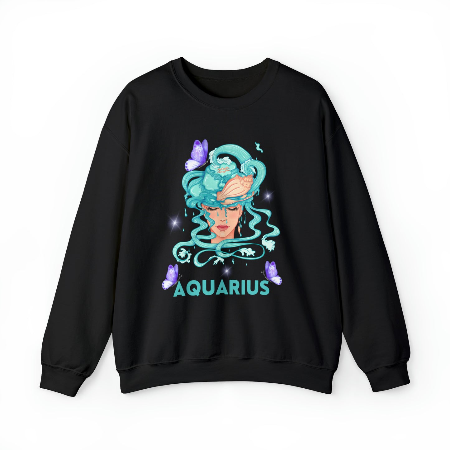 🦋 Aquarius 🦋 Zodiac Signs- Sweatshirts