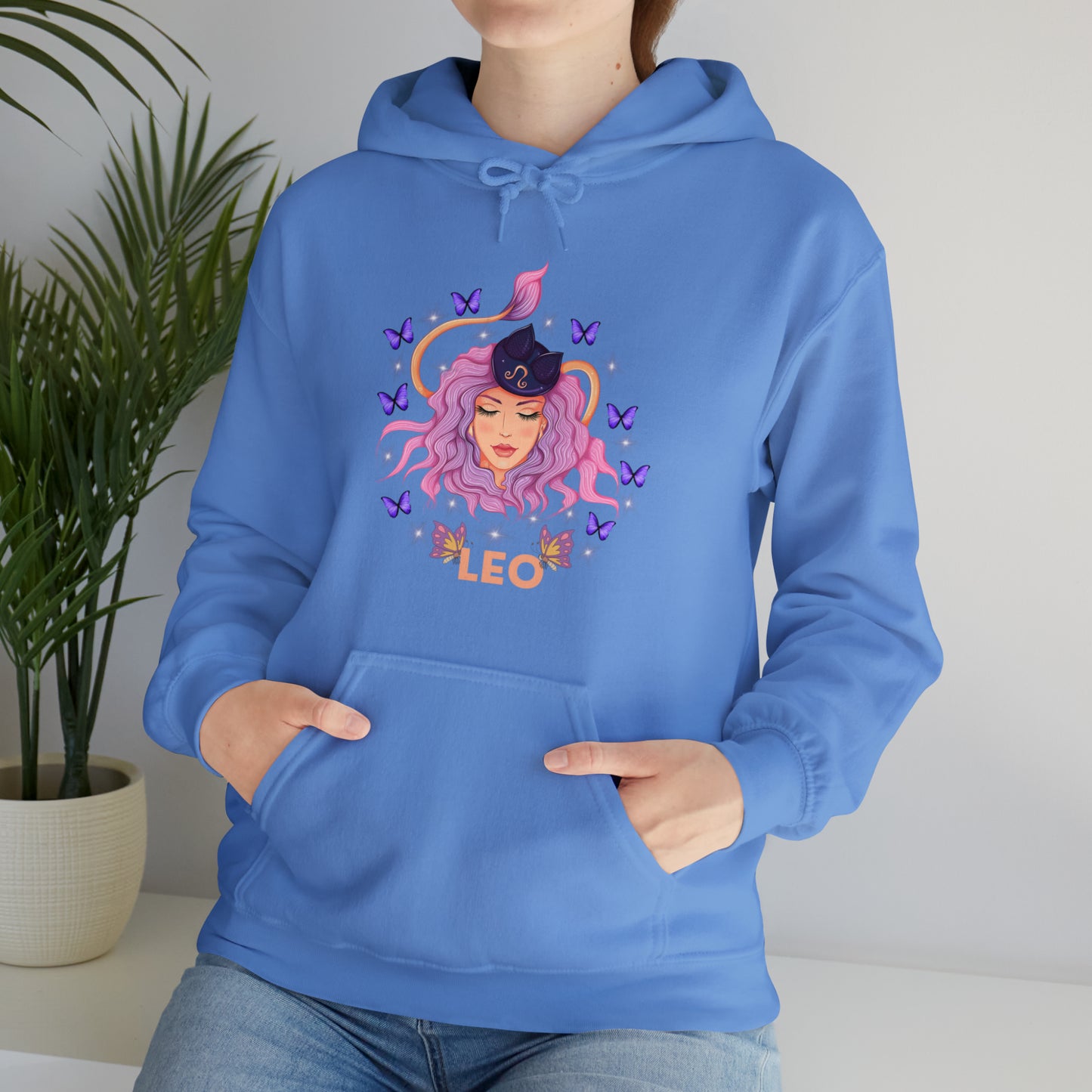 🦋 Leo 🦋 Zodiac Signs- Hoodies