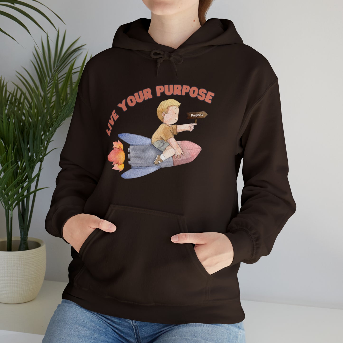 🦋 Live Your Purpose 🦋 Hoodies