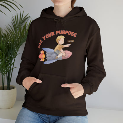🦋 Live Your Purpose 🦋 Hoodies