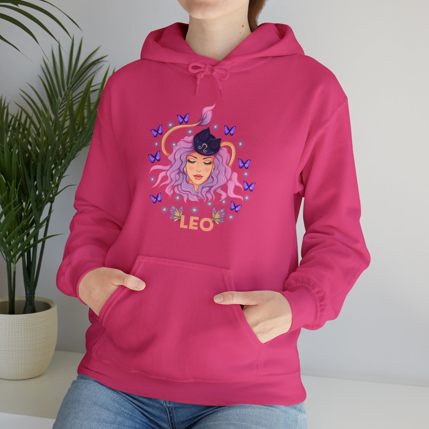 🦋 Leo 🦋 Zodiac Signs- Hoodies