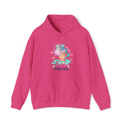 🦋 Pisces 🦋 Zodiac Signs- Hoodies