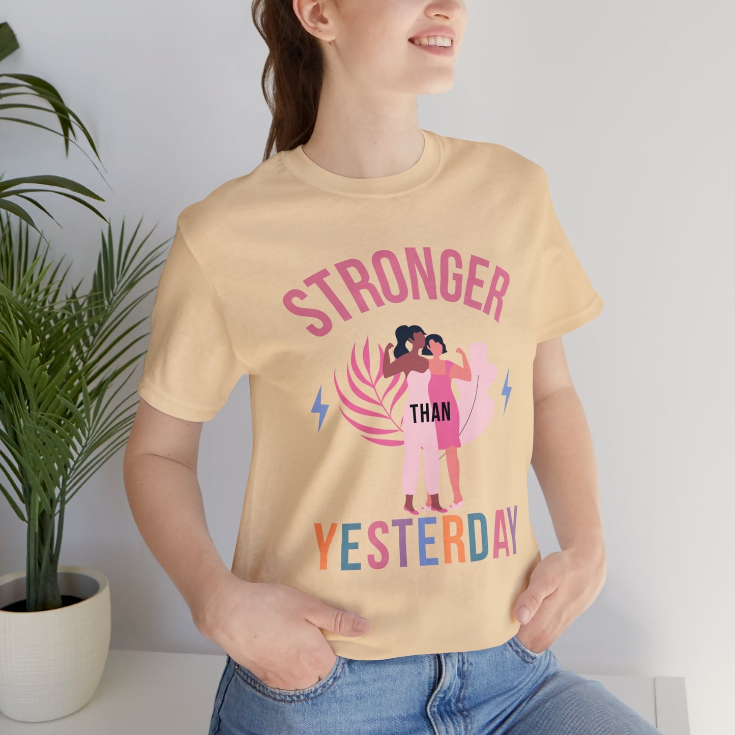 🦋 Stronger than Yesterday 🦋 Tees