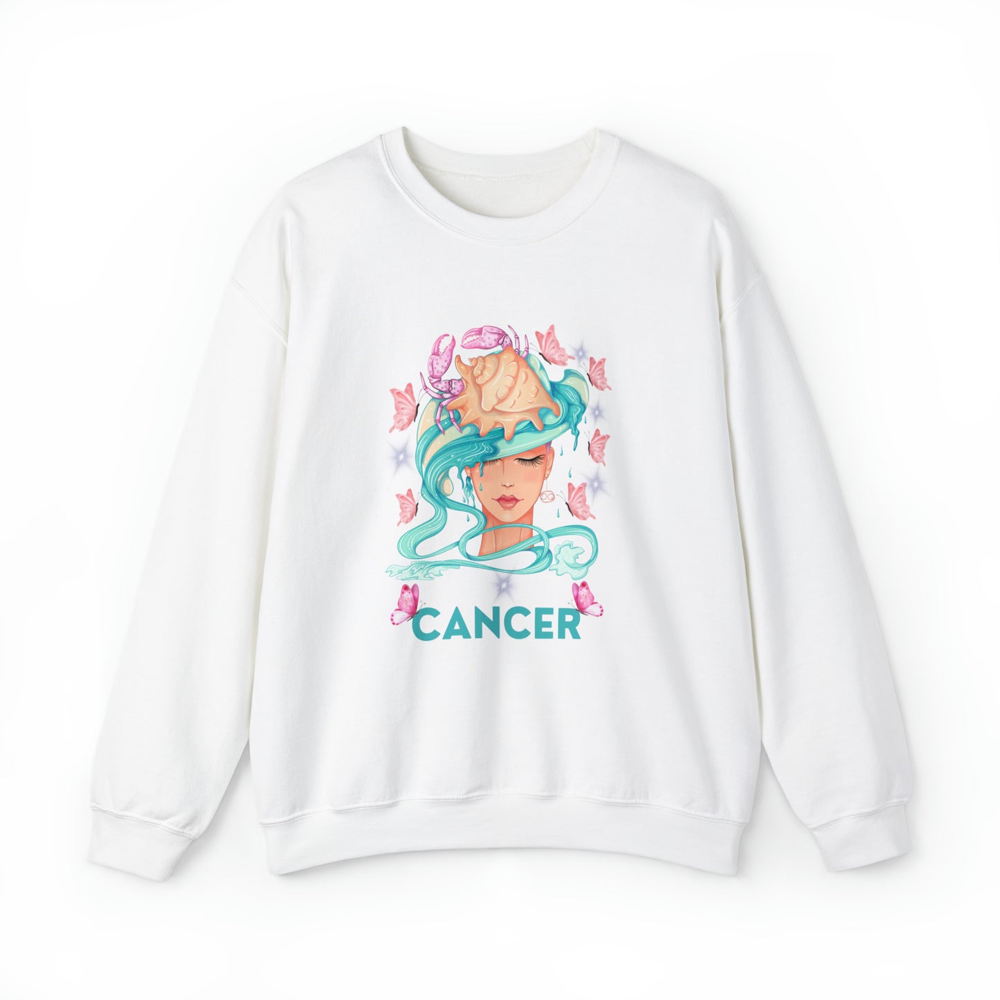 🦋 Cancer 🦋 Zodiac Signs- Sweatshirts
