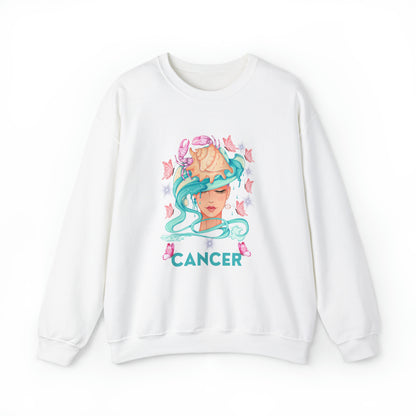 🦋 Cancer 🦋 Zodiac Signs- Sweatshirts