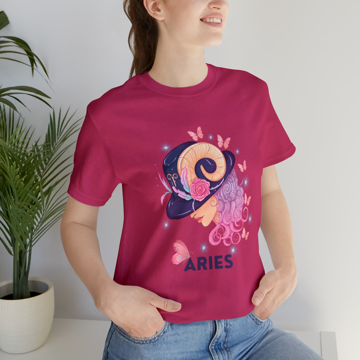🦋 Aries 🦋 Zodiac Signs- Tees