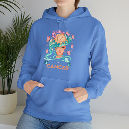 🦋 Cancer 🦋 Zodiac Signs- Hoodies