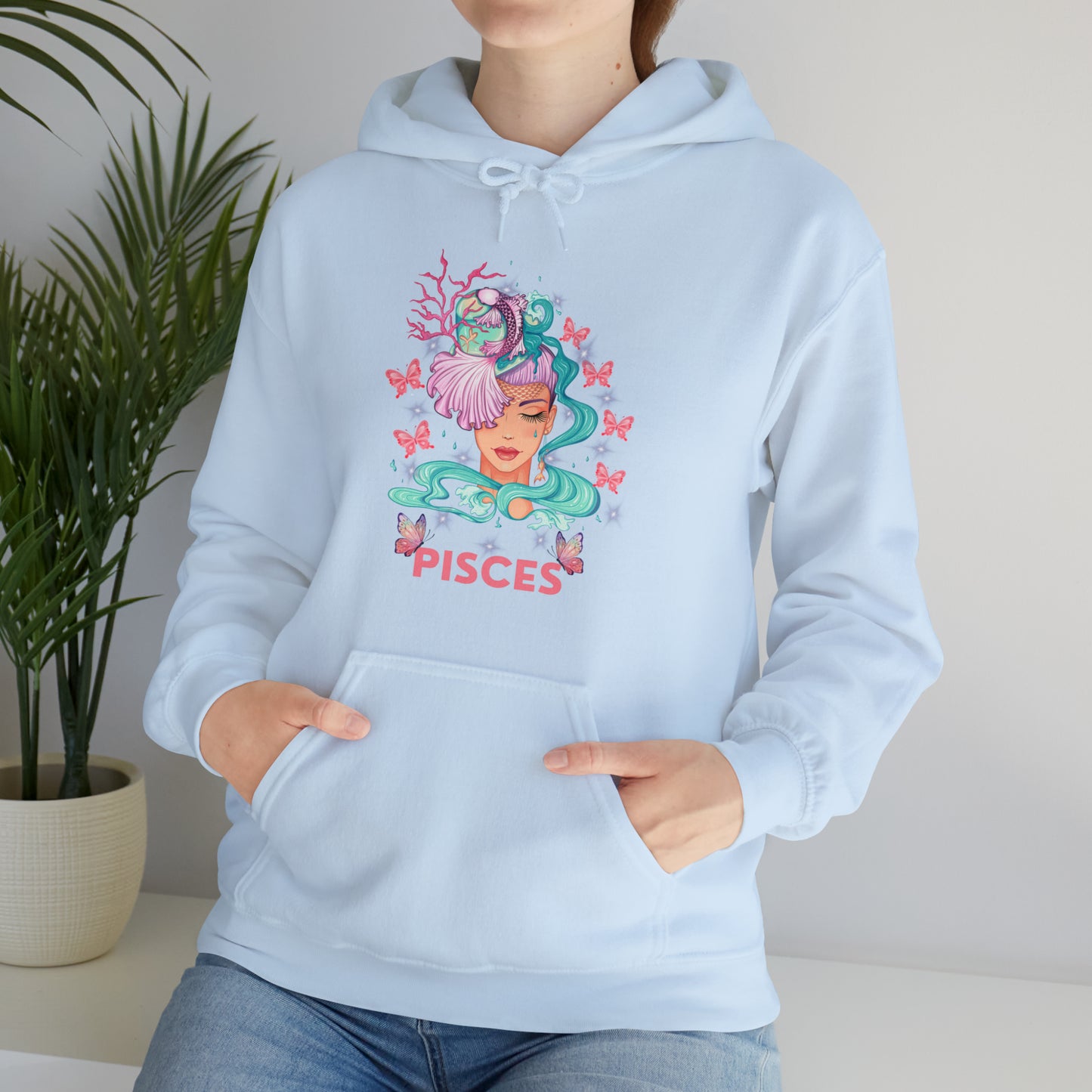 🦋 Pisces 🦋 Zodiac Signs- Hoodies
