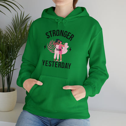 🦋 Stronger than Yesterday 🦋 Hoodies