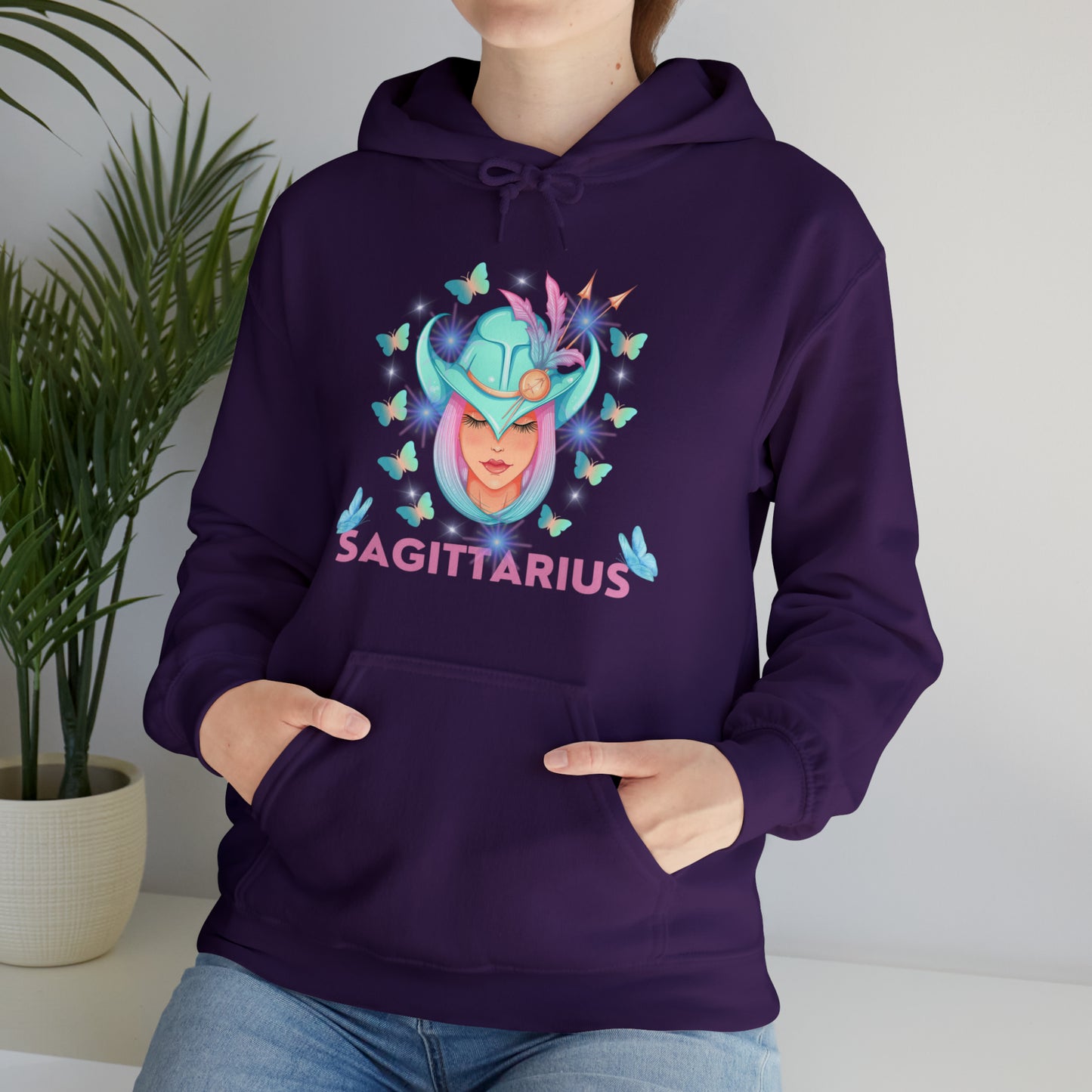 🦋 Sagittarius 🦋 Zodiac Signs- Hoodies