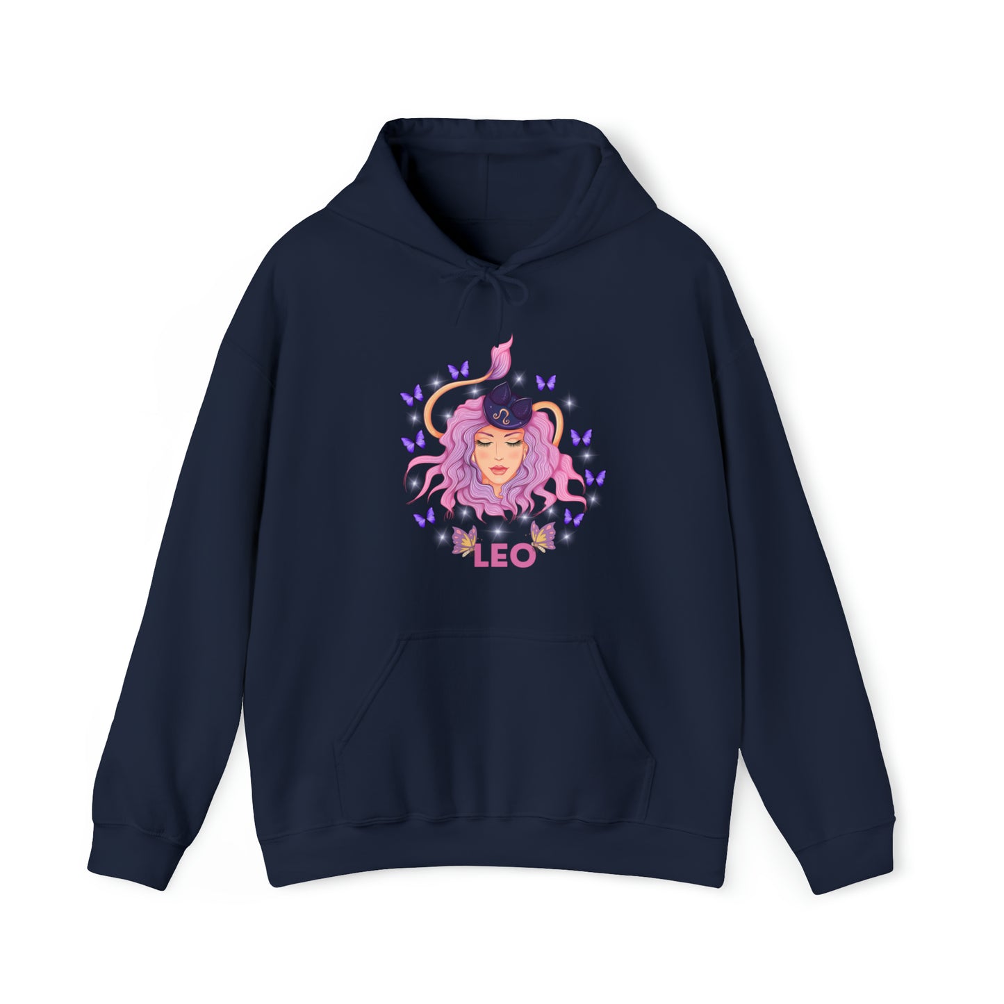🦋 Leo 🦋 Zodiac Signs- Hoodies
