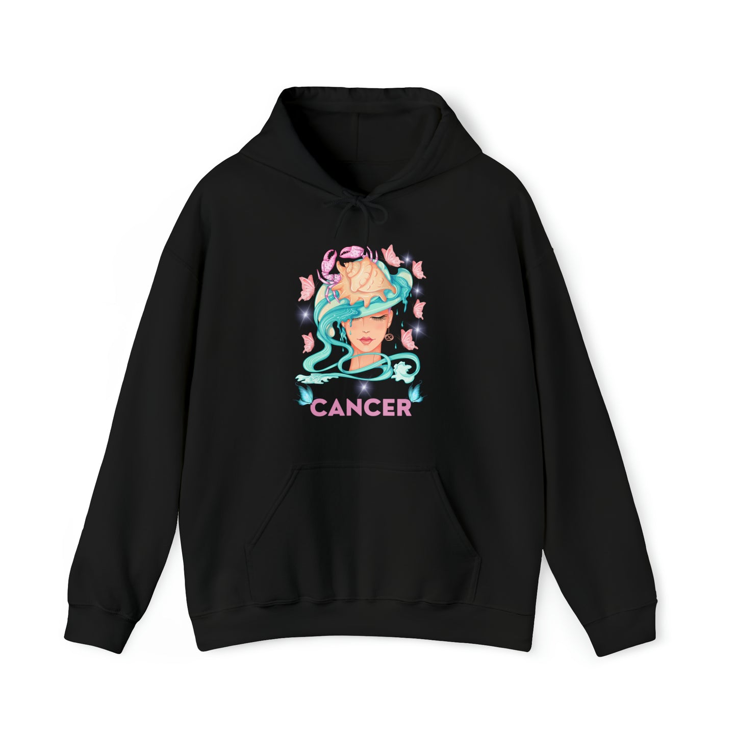 🦋 Cancer 🦋 Zodiac Signs- Hoodies