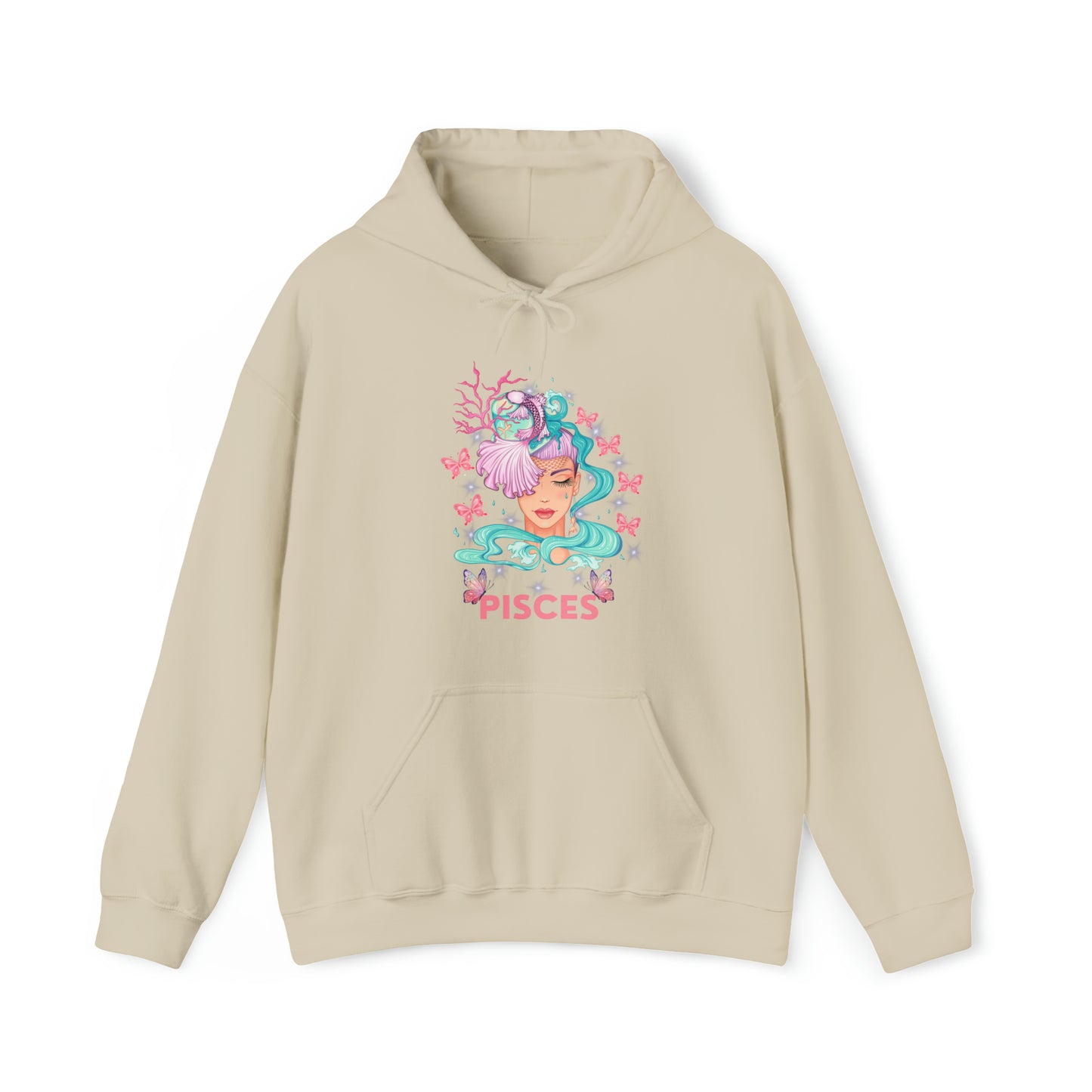 🦋 Pisces 🦋 Zodiac Signs- Hoodies
