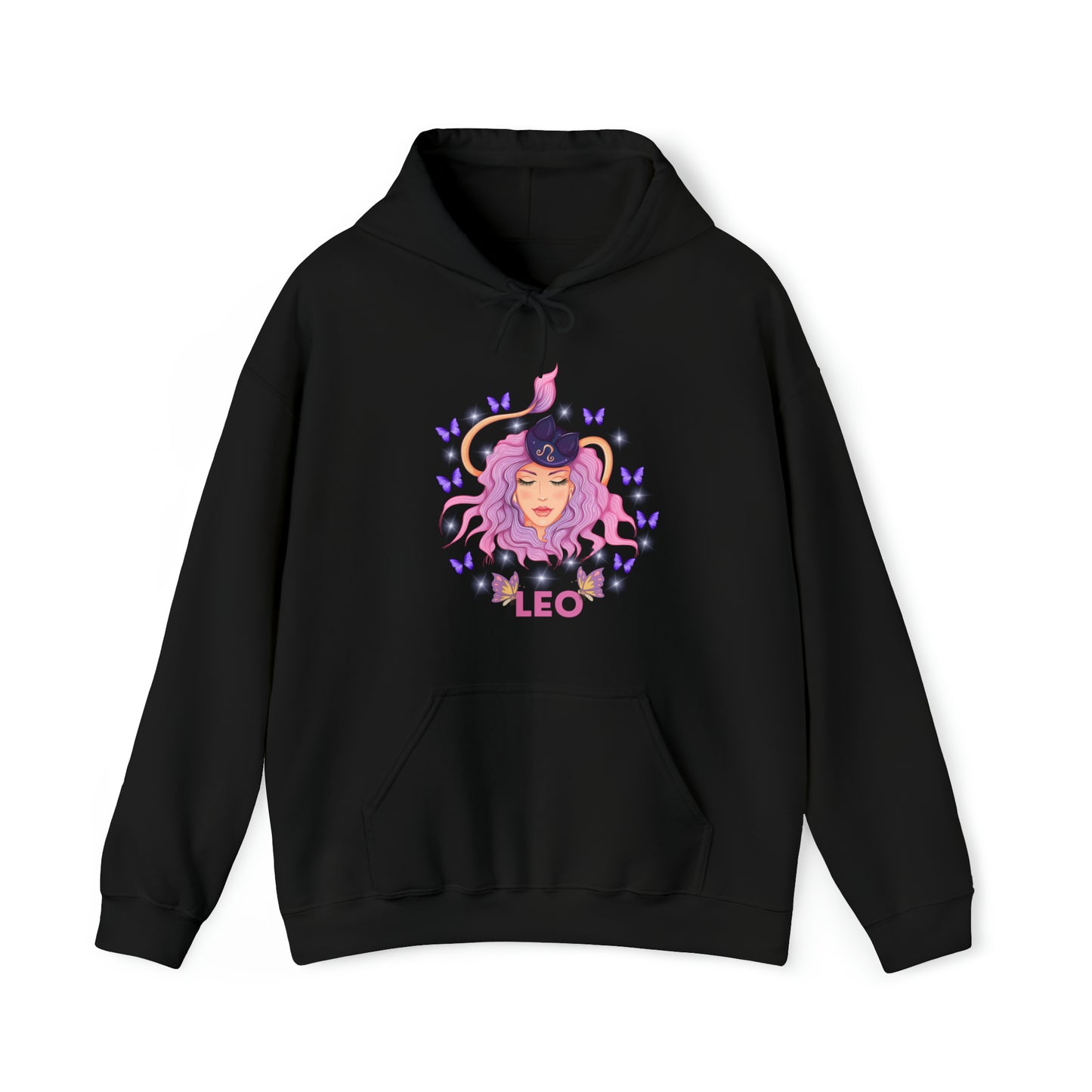 🦋 Leo 🦋 Zodiac Signs- Hoodies