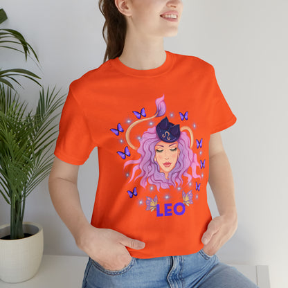 🦋 Leo 🦋 Zodiac Signs- Tees