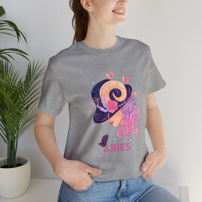 🦋 Aries 🦋 Zodiac Signs- Tees