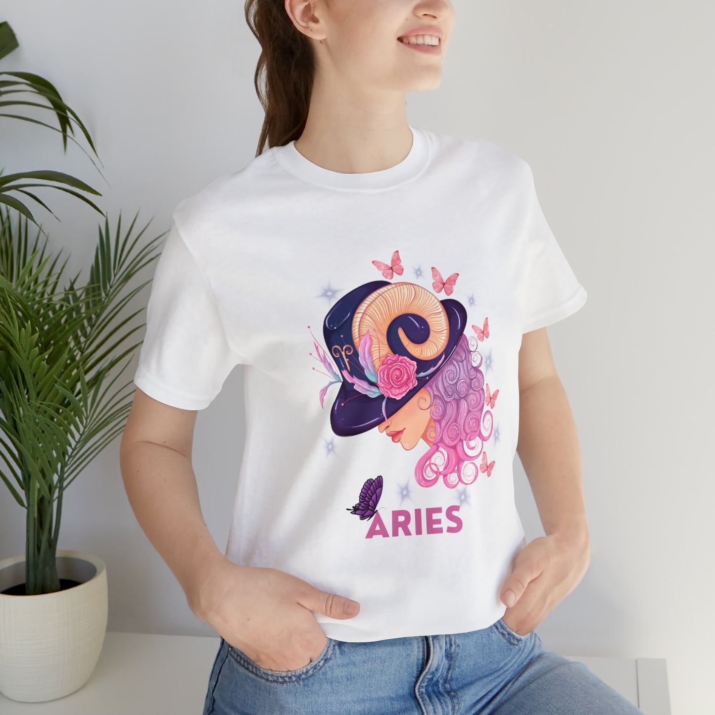 🦋 Aries 🦋 Zodiac Signs- Tees