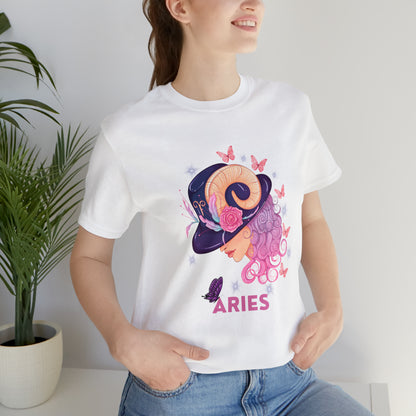🦋 Aries 🦋 Zodiac Signs- Tees