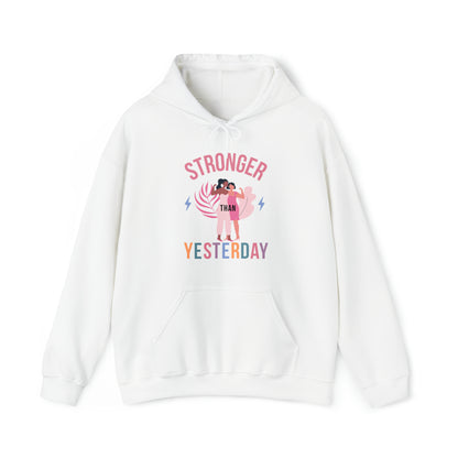 🦋 Stronger than Yesterday 🦋 Hoodies