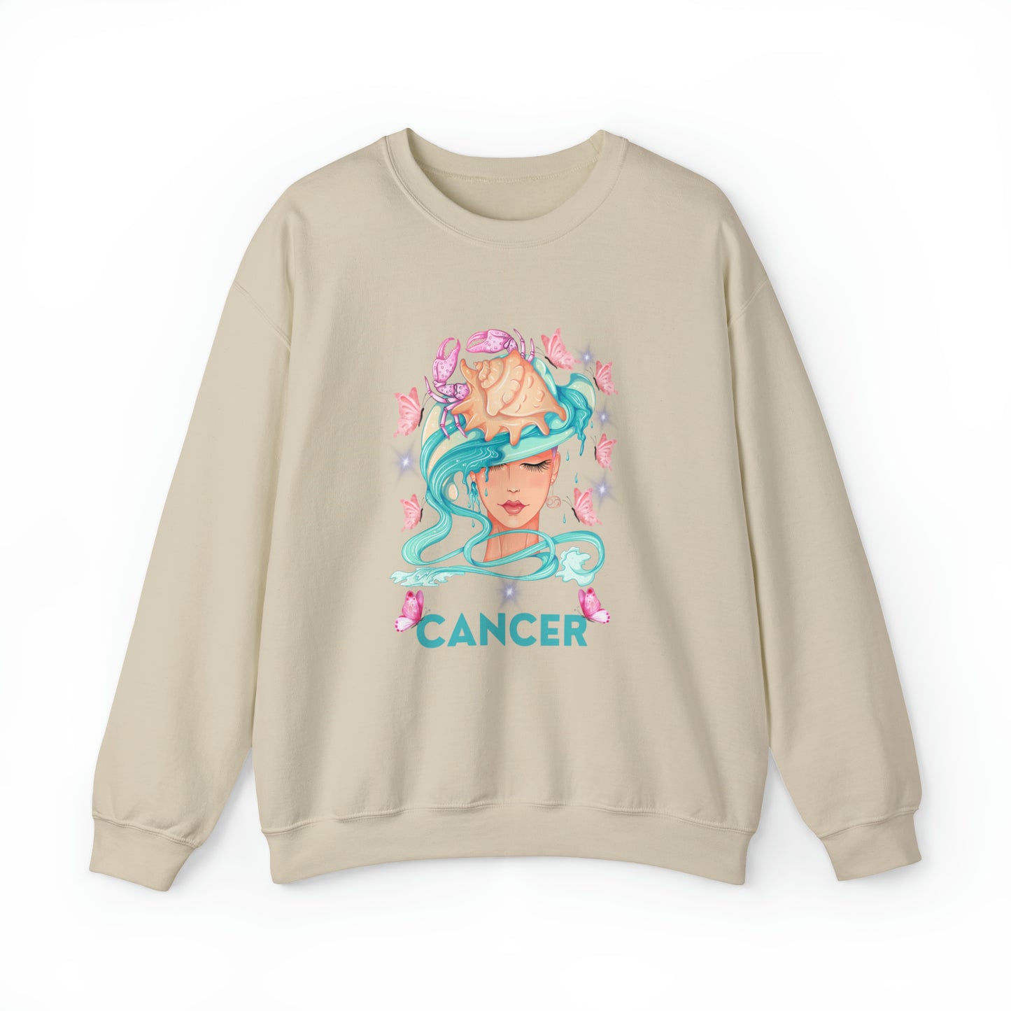 🦋 Cancer 🦋 Zodiac Signs- Sweatshirts