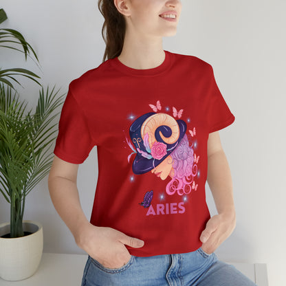 🦋 Aries 🦋 Zodiac Signs- Tees