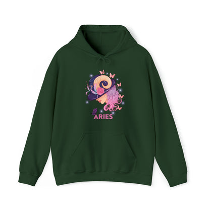 🦋 Aries 🦋 Zodiac Signs- Hoodies