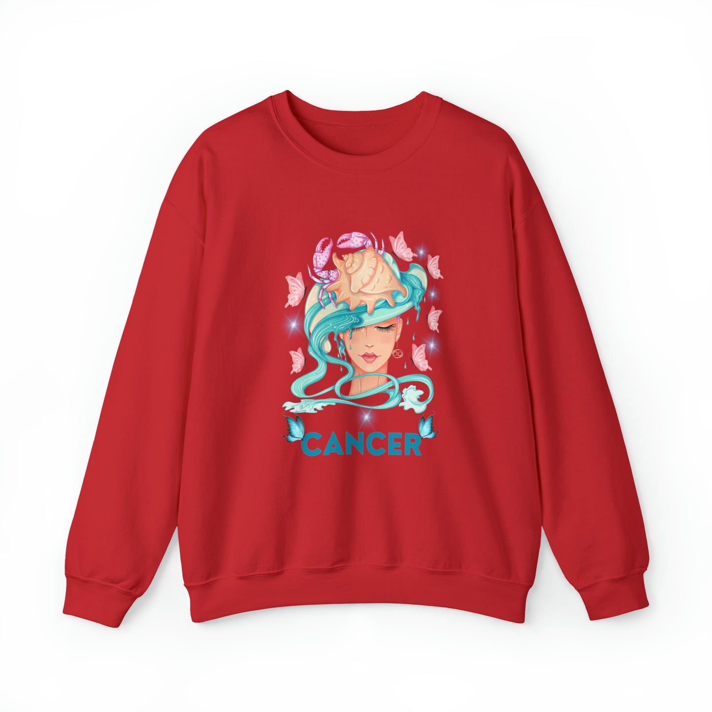 🦋 Cancer 🦋 Zodiac Signs- Sweatshirts