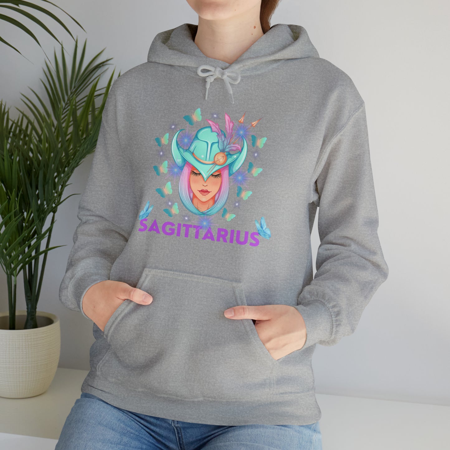 🦋 Sagittarius 🦋 Zodiac Signs- Hoodies