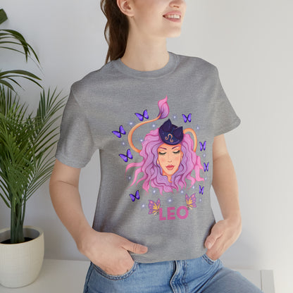 🦋 Leo 🦋 Zodiac Signs- Tees