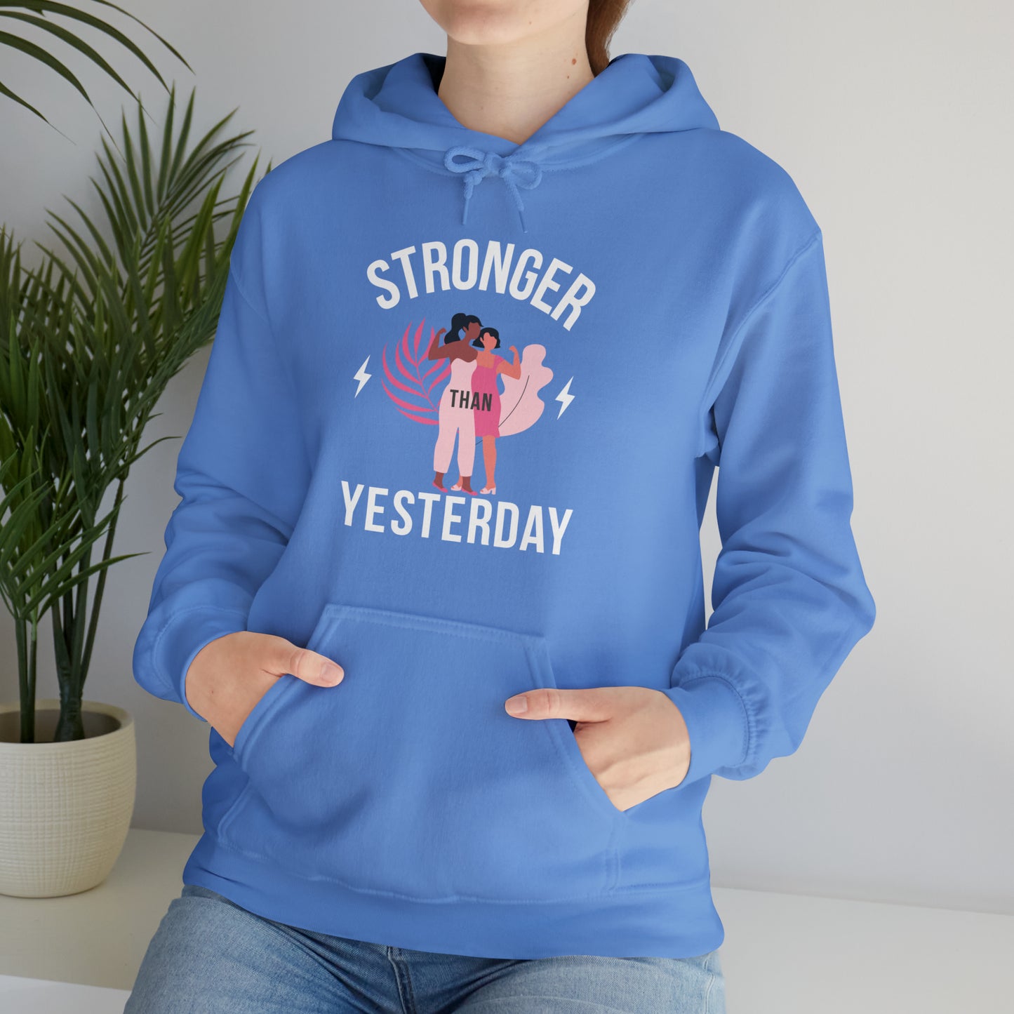 🦋 Stronger than Yesterday 🦋 Hoodies