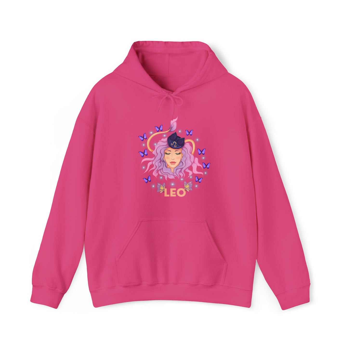 🦋 Leo 🦋 Zodiac Signs- Hoodies