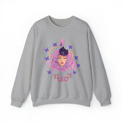 🦋 Leo 🦋 Zodiac Signs- Sweatshirts