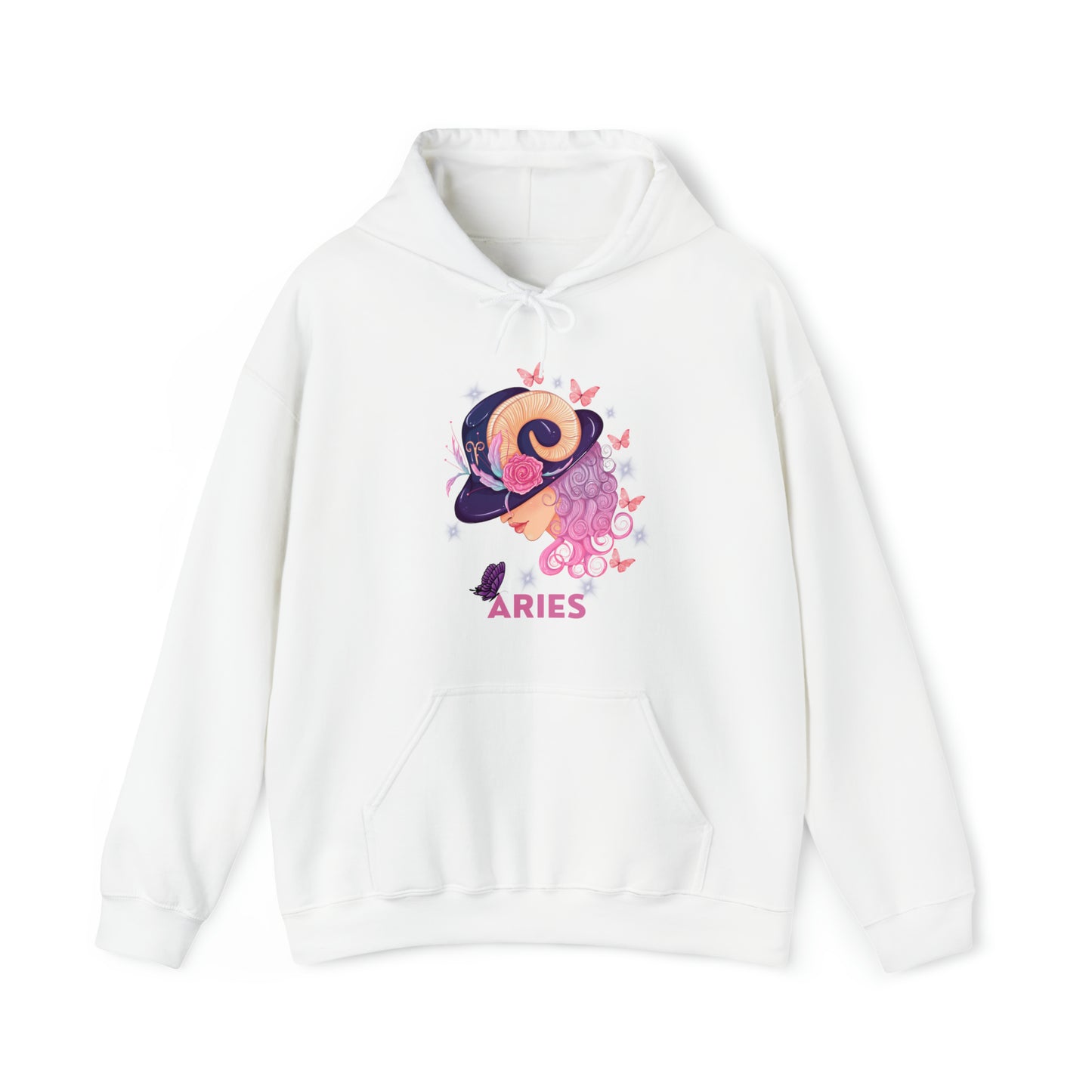 🦋 Aries 🦋 Zodiac Signs- Hoodies