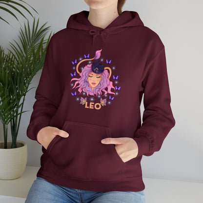 🦋 Leo 🦋 Zodiac Signs- Hoodies