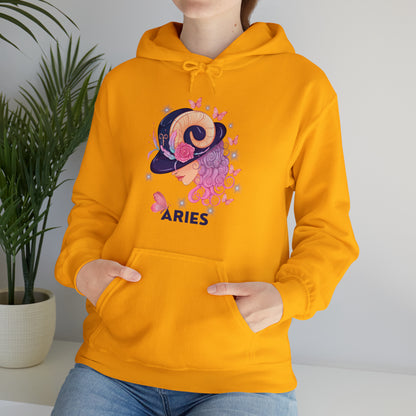 🦋 Aries 🦋 Zodiac Signs- Hoodies