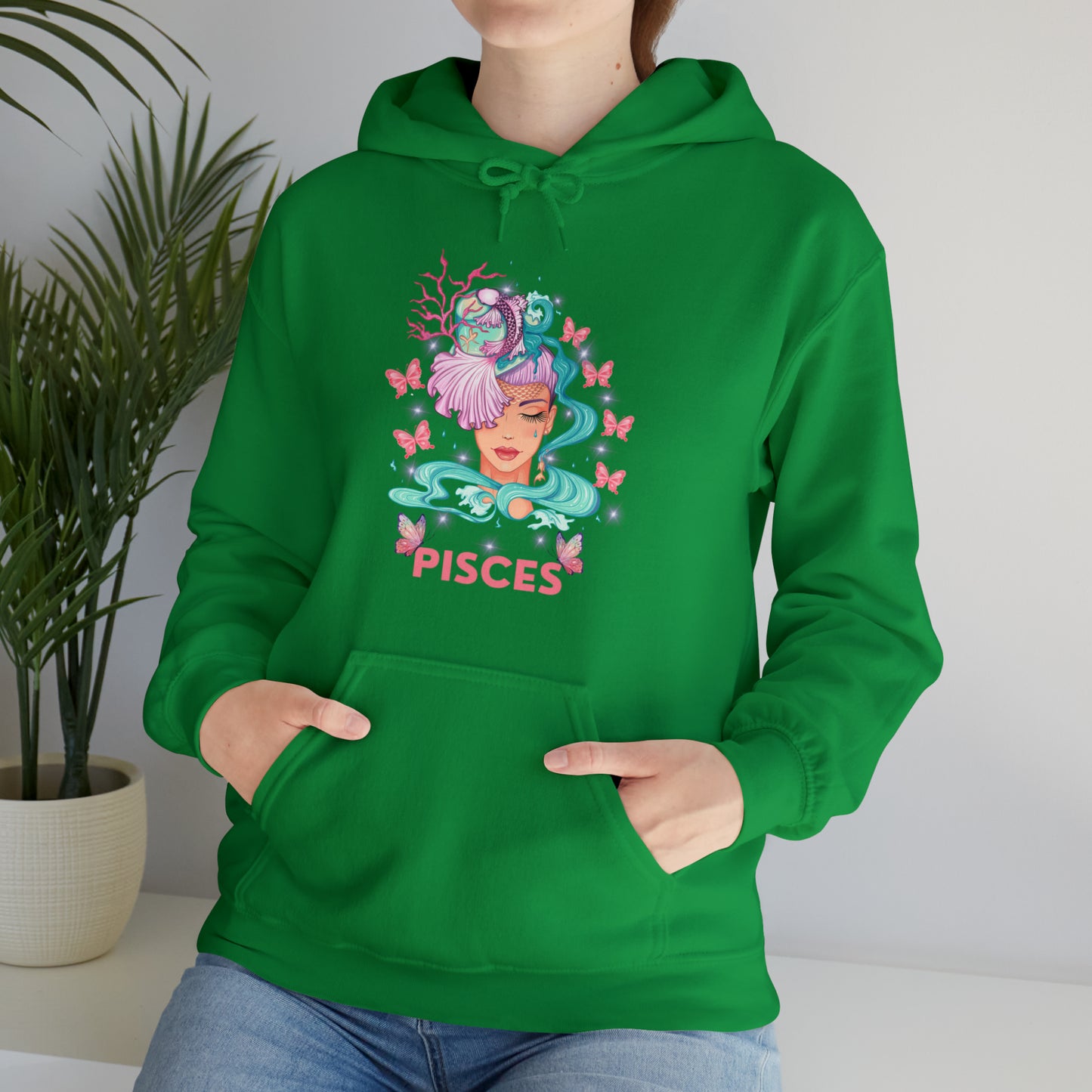 🦋 Pisces 🦋 Zodiac Signs- Hoodies