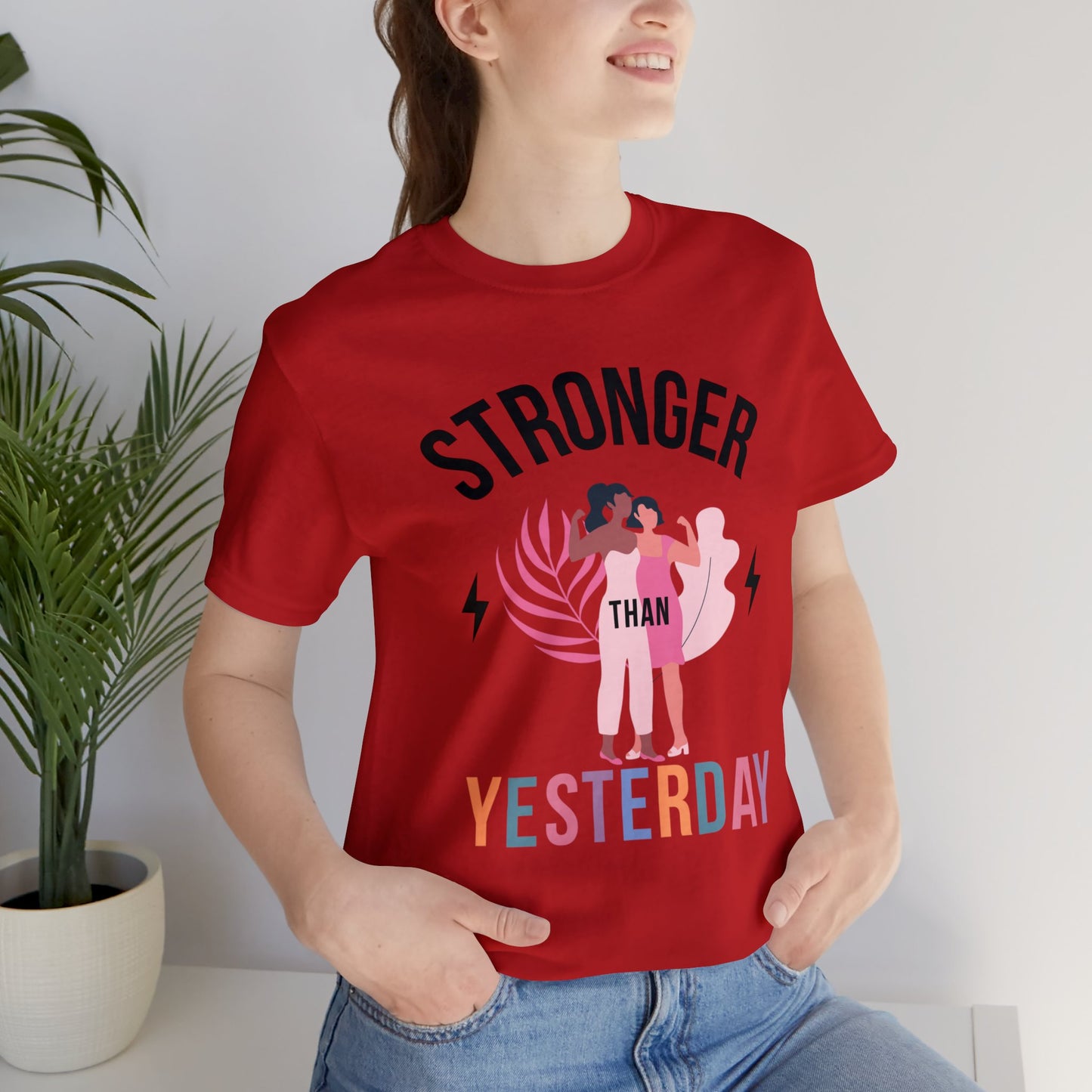 🦋 Stronger than Yesterday 🦋 Tees