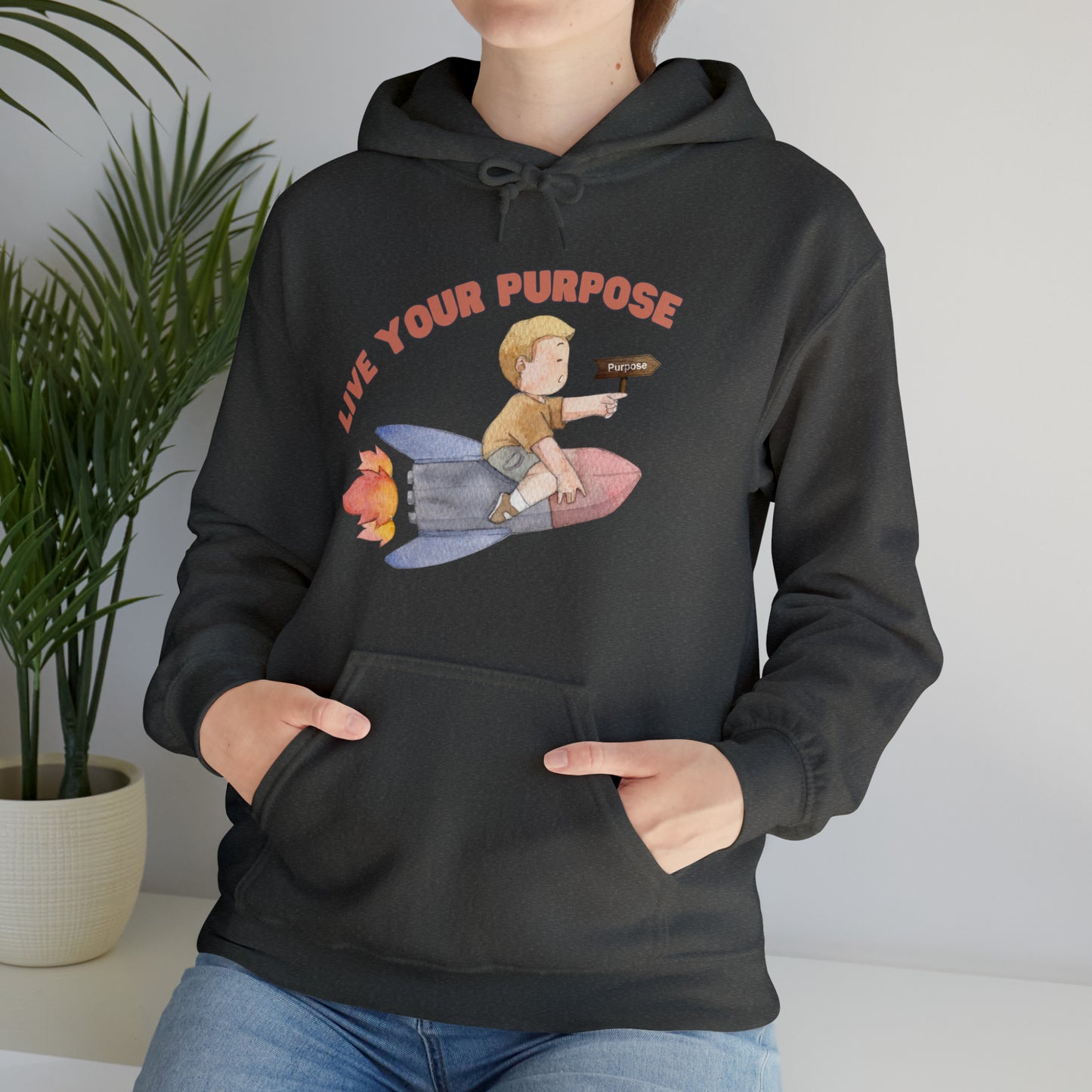 🦋 Live Your Purpose 🦋 Hoodies