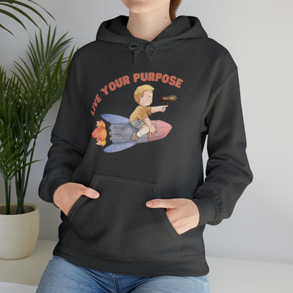 🦋 Live Your Purpose 🦋 Hoodies