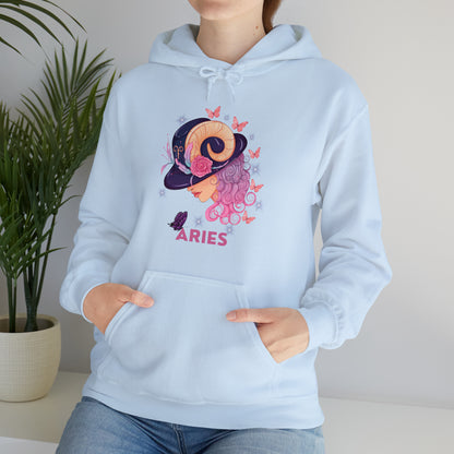 🦋 Aries 🦋 Zodiac Signs- Hoodies