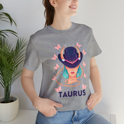 🦋 Taurus 🦋 Zodiac Signs- Tees