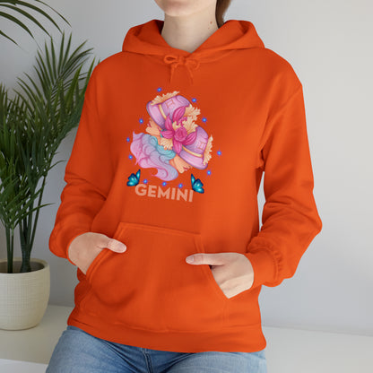 🦋 Gemini 🦋 Zodiac Signs- Hoodies
