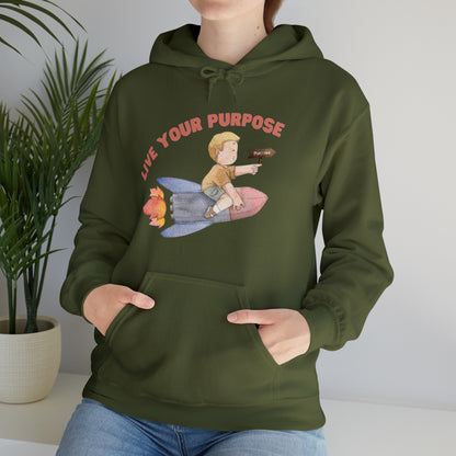 🦋 Live Your Purpose 🦋 Hoodies