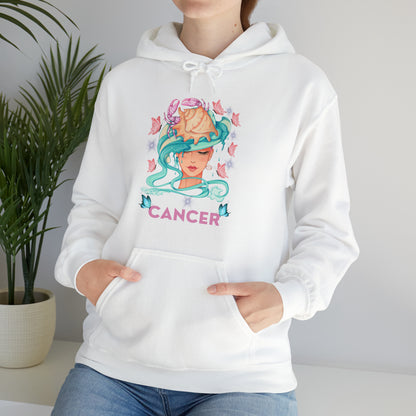 🦋 Cancer 🦋 Zodiac Signs- Hoodies