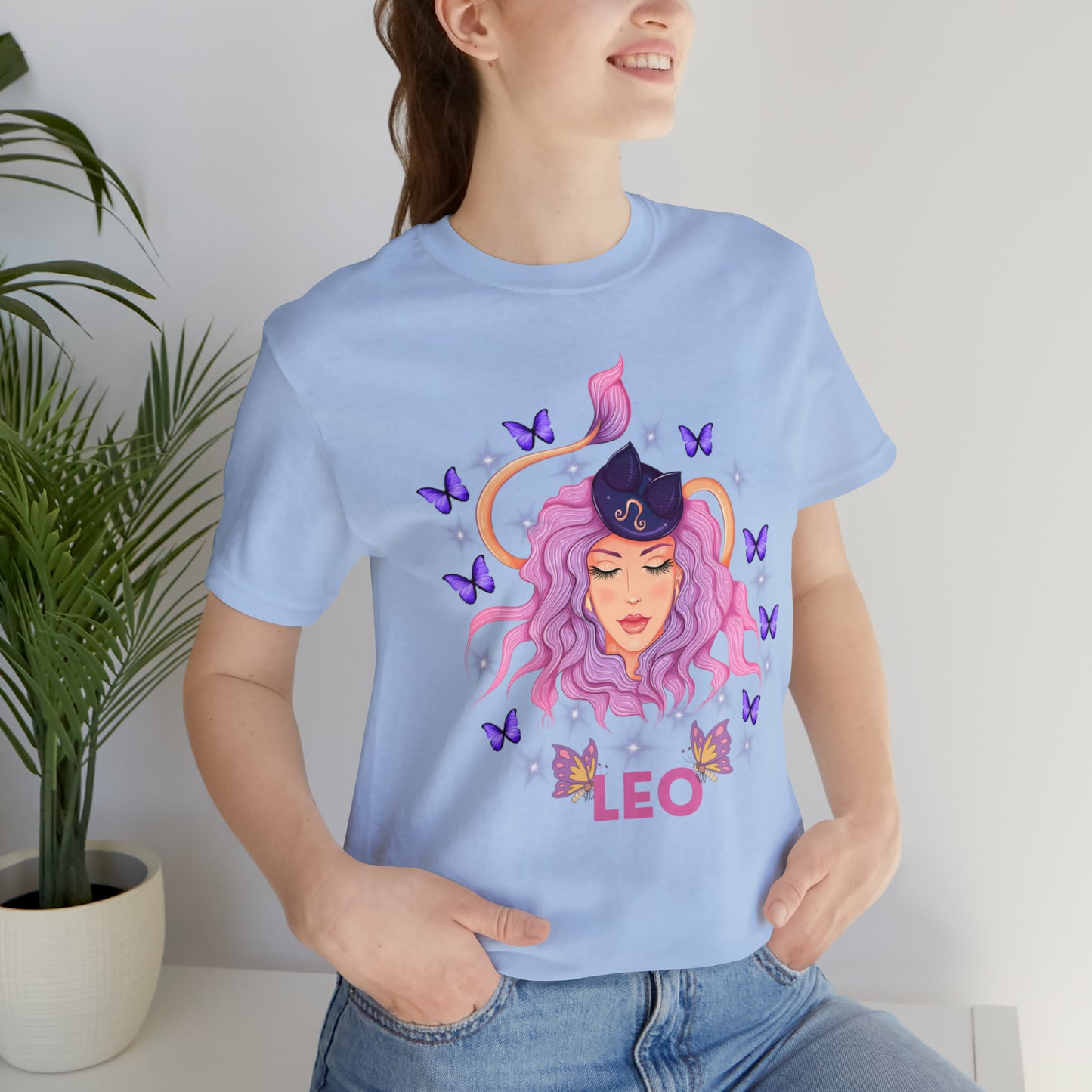 🦋 Leo 🦋 Zodiac Signs- Tees